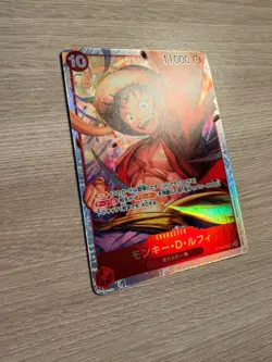 2023 One Piece MONKEY D. LUFFY #ST10-006 The Three Captains Super Rare JPN (B) - Image 2