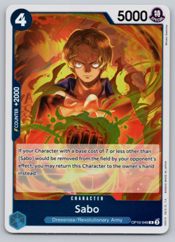 Sabo R FOIL - OP10 Royal Blood - One Piece - Image 1