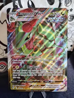 RAYQUAZA VMAX 111/203 HOLO P JUMBO CARDS POKEMON NM/M - Image 1