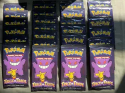 Pokemon Trick orTrade Halloween Lot of 25 Sealed Packs X 3 Cards/each+ 3 Cards. - Image 1