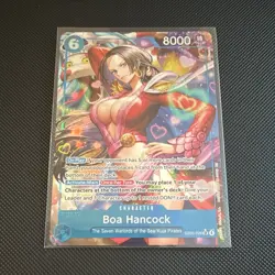 Bandai One Piece Card Game Boa Hancock EB03-026 SR Alt Art Foil EN 8000 - Image 1