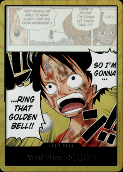 DON!! Card (OP15 Luffy Golden Bell) (Gold) One Piece Card - Image 1