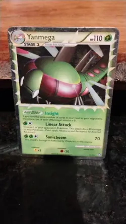 YAMEGA Triumphant POKEMON Holo 2010 Trading Card 98/102 TCG - Image 1