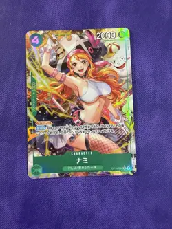 ONE PIECE Card Nami SR Parallel OP14-031 Japanese Seven Heroes of the Blue Sea - Image 1