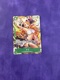 ONE PIECE Card Nami SR Parallel OP14-031 Japanese Seven Heroes of the Blue Sea - Image 2