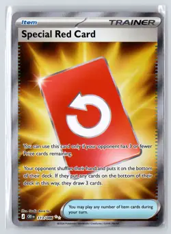 Special Red Card #113/086 ME04: Chaos Rising Pokemon - Image 1