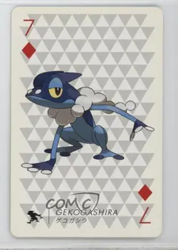 Frogadier Pokemon Xerneas Playing Card #7D - Image 1