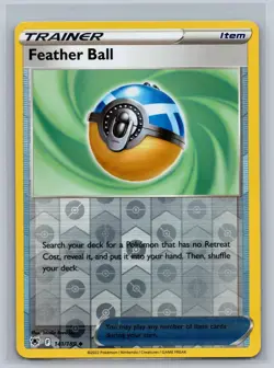 Feather Ball 141/189 Uncommon Astral Radiance Pokemon Card Reverse Holo NM - Image 1