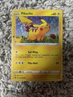 Pikachu (General Mills) Holo Miscellaneous Cards & Products SWSH039 Promo LP - Image 1