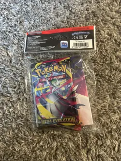 Pokemon Cards - Mega Evolution - MINI ALBUM PORTFOLIO w/ Booster Pack - Sealed - Image 2