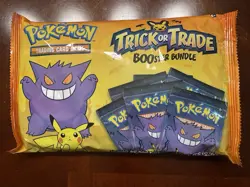 Pokemon TCG Trick or Trade BOOster Pack Bundle 40 Packs Halloween Cards Sealed 820650850783 - Image 1
