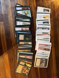 Magic The Gathering Deckmaster Vintage Cards Lot 90's MTG 130+ - Image 1