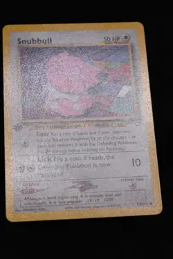 Snubbull 1st Edition 74/111 NM Neo Genesis Regular Common Pokemon TCG Card - Image 4