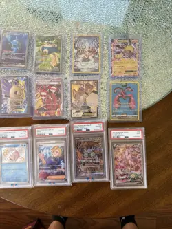 Pokemon Card Collection Lot - PSA Slabs, Raw Cards, Holos, Masterball Holos, EXs - Image 1