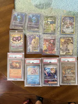 Pokemon Card Collection Lot - PSA Slabs, Raw Cards, Holos, Masterball Holos, EXs - Image 2