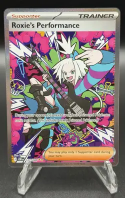 Roxie's Performance 121/086 Chaos Rising Special Illustration Rare Pokemon Card - Image 1