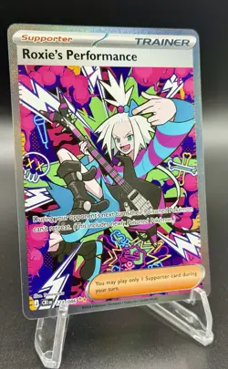 Roxie's Performance 121/086 Chaos Rising Special Illustration Rare Pokemon Card - Image 2
