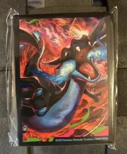 Pokemon Phantasmal Flames - Charizard ETB Card Sleeves - 65 count pack Sealed - Image 1