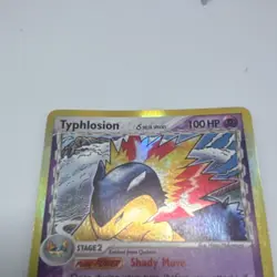 Pokemon Card Typhlosion Ex Dragon Frontiers 12/101 2006 Non Reverse Holo DMG - Image 3