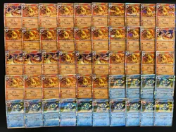 100 Eevee R Holo Half Arts Lot Set Pokemon Japanese Cards W175 - Image 2