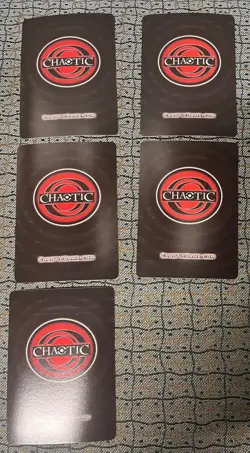 108 Chaotic TCG Card Lot – 5 Super Rares Inc. Tangath Toborn & Gigantroper - Image 2