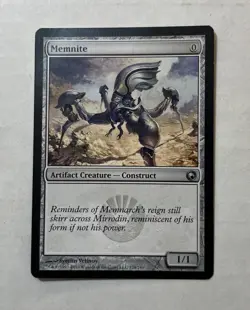 Memnite - LP - Scars of Mirrodin MTG Magic The Gathering Card English - Image 1