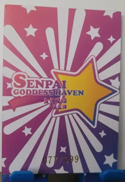 Makima Chainsaw Man ETR Card Goddess Story Senpai Goddess Haven Serial #77/99 - Image 2