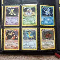 Pokemon Card Complete TEAM ROCKET WOTC Set 82/83 Dark Charizard Blastoise Raichu - Image 1