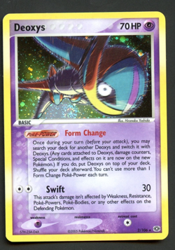 Deoxys 2/106 EX Emerald Lightly Played Holo Rare Pokemon Card - Image 1