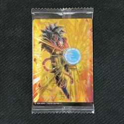 S1501 Son Goku 4-20 SR Japanese Dragon Ball Itajaga Card Wafer New Sealed Vol.4 - Image 1