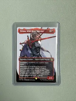 Firion, Wild Rose Warrior Borderless Regular Card, NM #386 Final Fantasy - Image 1