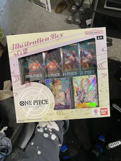 One Piece Bandai TCG Card Game - Illustration Box Vol 2 New - Factory Sealed - Image 1