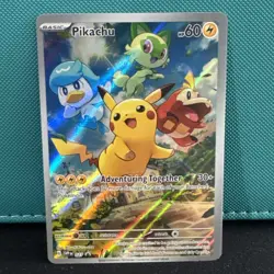 Pikachu 027 Sv: Scarlet & Violet Promo Cards Holo - Image 1