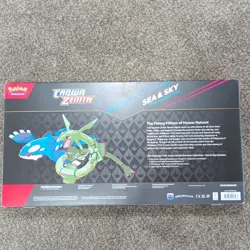 Pokemon TCG Crown Zenith Sea & Sky Premium Collection Box 18 Cards Booster Promo - Image 2