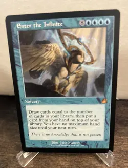 Enter the Infinite - MTG - Retro Frame - Ravnica Remastered - #449 - NM - Image 1