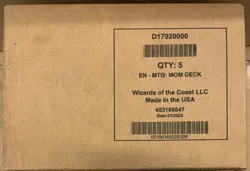 MTG MAGIC MARCH OF THE MACHINE COMMANDER DECKS SET OF 5 FACTORY SEALED 👀 - Image 1