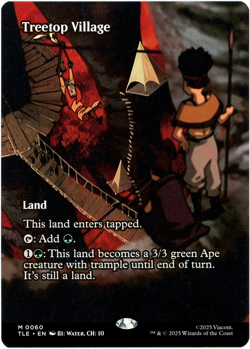 Treetop Village (Borderless) 0060 - Avatar: The Last Airbender TLE MTG NM/M - Image 1