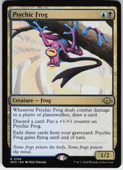 Psychic Frog Modern Horizons 3 Rare Magic: The Gathering NM/M - Image 1