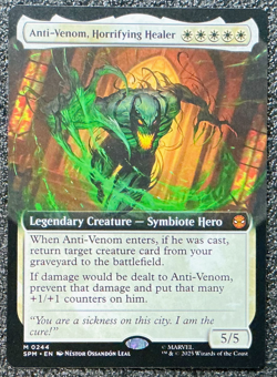 Anti-Venom, Horrifying Healer (Extended Art) Regular - Marvel's Spider-Man (SPM) - Image 1