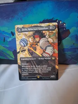 1x - Jecht, Reluctant Guardian - (borderless) - Final Fantasy FIN - NM MTG - Image 1