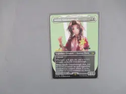 MTG-Aerith Gainsborough (Borderless) - FINAL FANTASY (FIN) NMT - Image 1