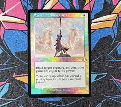 Swords to Plowshares NM Retro Frame Foil MTG Dominaria Remastered Unplayed Magic - Image 1
