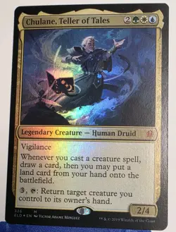 Chulane, Teller of Tales FOIL - Throne of Eldraine - MTG Magic the Gathering Nm - Image 1