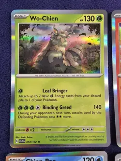Four Treasures Of Ruin Holo Pokemon Cards 4x Lot Near Mint - Image 2