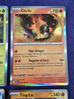 Four Treasures Of Ruin Holo Pokemon Cards 4x Lot Near Mint - Image 3