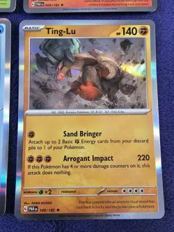 Four Treasures Of Ruin Holo Pokemon Cards 4x Lot Near Mint - Image 5