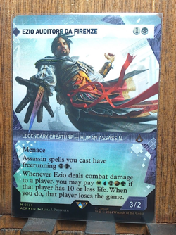 ❤ Ezio Auditore da Firenze (FOIL Showcase) Universes Beyond: Assassin's Creed😍 - Image 1