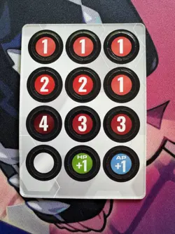 Official Paper Damage Counter - New - Gundam TCG Card Game - Image 1