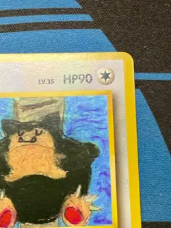Snorlax No.143 Old Back Quick Starter Gift Japanese Pokemon Card Nintendo #2240 - Image 4