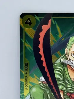Roronoa Zoro P-042 Promo One Piece Card Game English 2025 Near Mint NM - Image 4